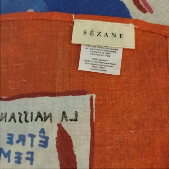 Sezane Birth of Venus scarf